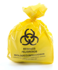 Bolsa amarilla para órganos y residuos quirúrgicos de 55x60 cm