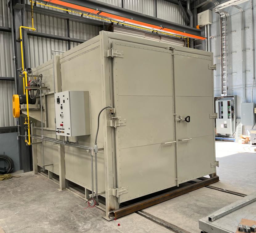 Horno de reverbero industrial de alta capacity