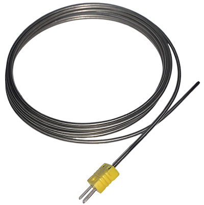 Termopar conector macho
