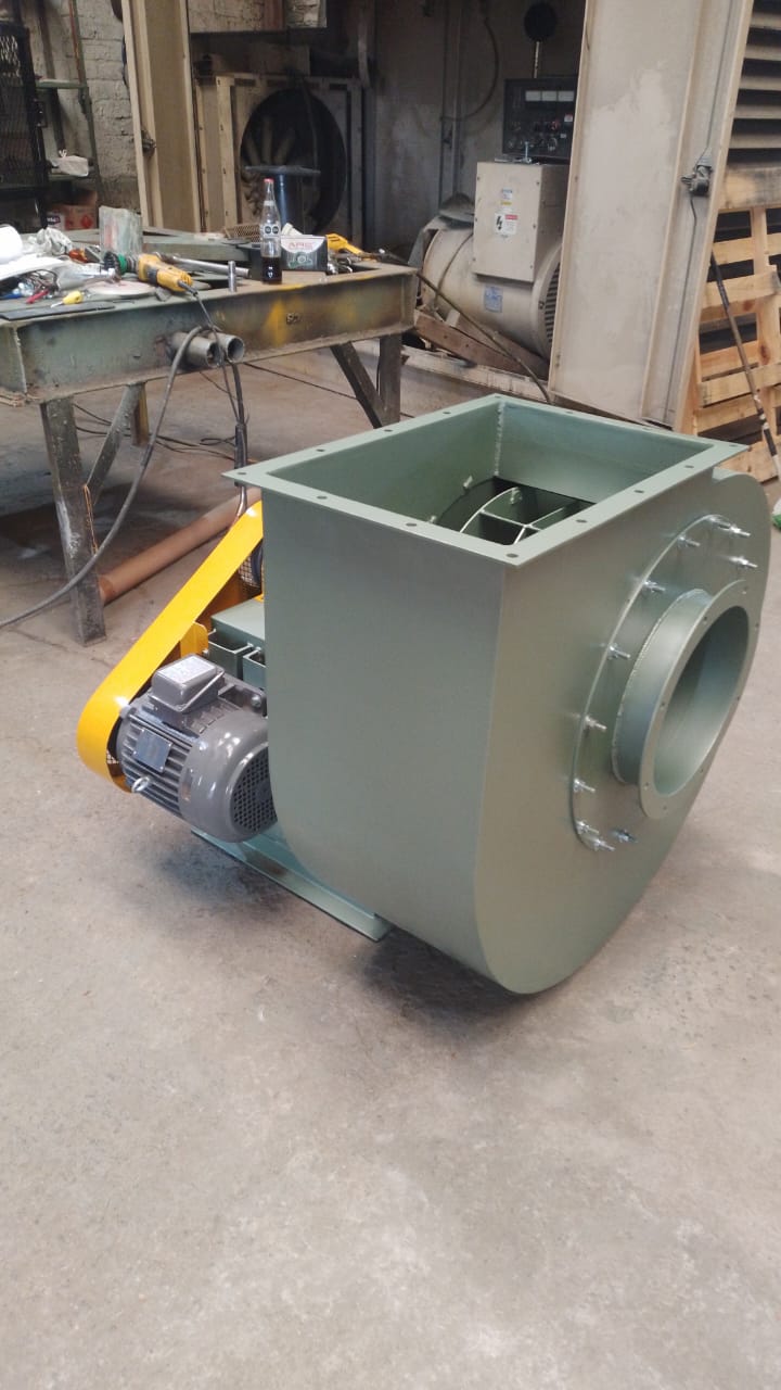 Sistema de recirculación de aire para procesos de horneado industrial