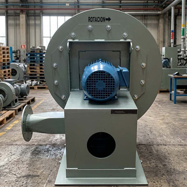 Extractor de humos industrial para áreas de soldadura y fundición